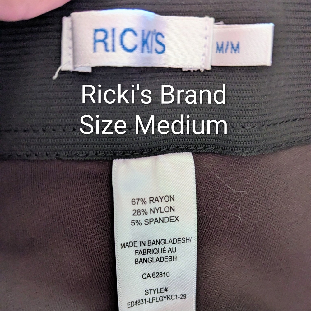 Size Med, Ricki's Lex Ladies Legging Style Pant, Coffee/Brown Colour, EUC - Picture 2 of 10